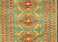 Green-Beige Kazak